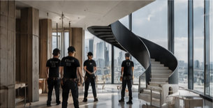 Zelo team on a premium residential project